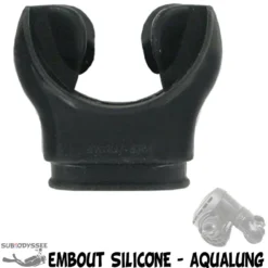 Embout Silicone Noir Octopus - Aqualung