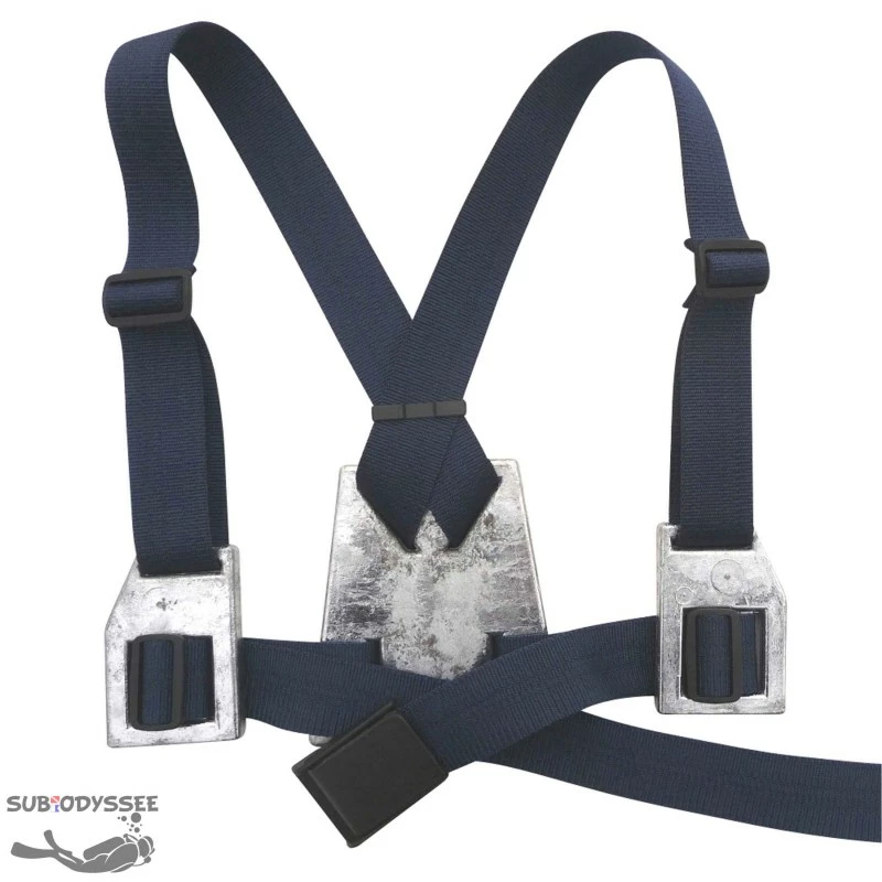 Baudrier 7 Kg Sangle Nylon POLYPRO & Boucle US Plastique - Sublest