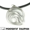 Pendentif DAUPHIN "FLIPPER" Etain - BigBlue By St John