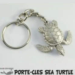 Porte Cle SEA TURTLE Etain - BigBlue By St John