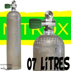 Bouteille 7 Litres 230 Bars Aluminium Brut - MES