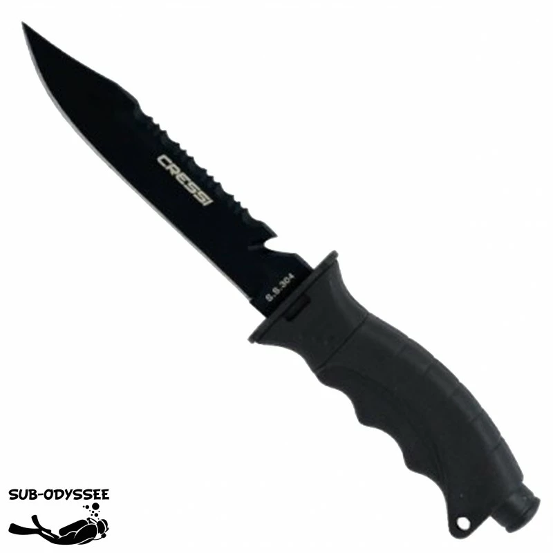 BORG Blade Blade Couteau Plongée Inox 26.5cm - Cressi