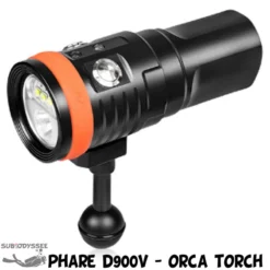D900V Phare VIDEO 2200 Lumen - ORCA TORCH