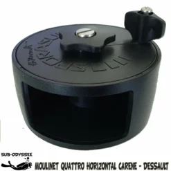 Moulinet QUATTRO Horinzontal Carené (livré Sans Fil) - Dessault/Sporasub