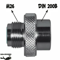 Adaptateur M26 Mâle / DIN 232 Bars Femelle (G 5/8")