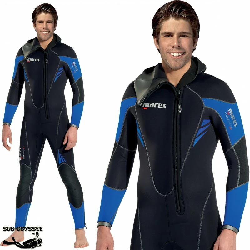 FLEXA WARM 7mm Monopièce Avec Cagoule Homme - Mares