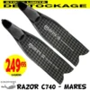 RAZOR C740 Medium Palmes Apnée & Chasse Sous-Marine - Mares - DESTOCKAGE