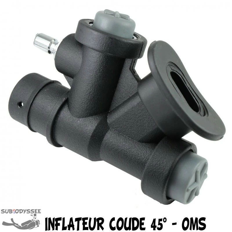 Inflateur Coudé 45° - OMS