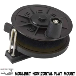 Moulinet HORIZONTAL N.F. Montage à PLAT Pour Arbalète EURO - Riffe