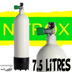 Bouteille 7.5 Litres 230 Bars Acier 1 Sortie NITROX - Roth