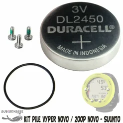 Kit Pile ZOOP NOVO / VYPER NOVO - Suunto