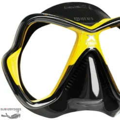 X-VISION ULTRA LIQUID SKIN Masque Plongée Silicone Noir - Mares